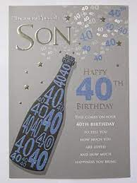 In your case, it just means that you're 40 times as cool, smart, beautiful, funny and kind as you were the day what type of 40th birthday wishes should you write for your son or daughter? 40th Birthday Wishes For Son