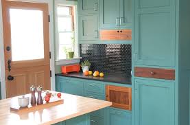 My cabinets are the color that natural cherry turns after a few years (the stain was called harvest gold). Los Angeles Cherry Wood Color Paint Kitchen Contemporary With Shaker Cabinets Nickel Cabinet And Drawer Pulls