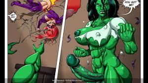 Futanari she Hulk Hard Pussy Pounding Marvel Comic Porn 