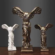 Wholesale home decor statues & sculptures. Statues Figurines Online Goddess Of Victory Statue Home Decor Sculpture Statue Handmade Statue
