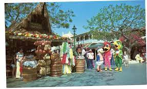 Adventureland Tres Caballeros Donald Duck 1960 S Disneyland Vintage Disneyland Disneyland Disneyland Anaheim