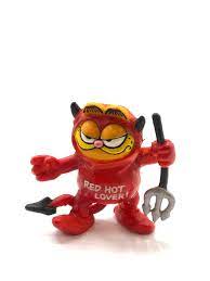 Vintage Garfield With Devil Costume RED HOT LOVER Cat - Etsy Finland