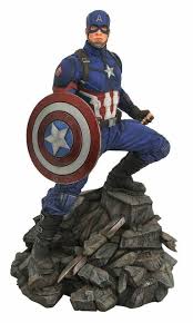 Sideshow and hot toys present the captain america sixth scale collectible figure! Avengers Endgame Captain America Premier Collection Statue Diamond Select Toys