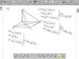 Triunghiul echilateral abc, cu ab = 12 cm, are latura bc situată în planul α, iar d este proiecția lui a pe α. Probleme Rezolvate Teorema Celor Trei Perpendiculare Clasa A Viii A Www Supermeditatii Ro Youtube