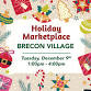 Holiday Marketplace at Brecon Village event in Saline, MI