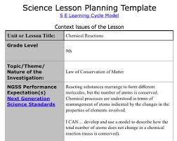 Lesson Example 1 Lesson Plan Templates Ngss Lesson Plans