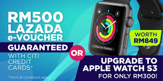 Minimum redemption of 1,000 thankyou points. Get Rm500 Cash Or Upgrade To Apple Watch S3 With Citi Credit Cards Mypromo My