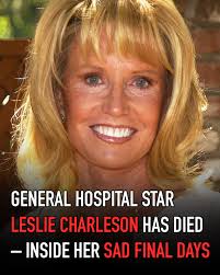 R.I.P. to Leslie Charleson who appeared for over 50 years
