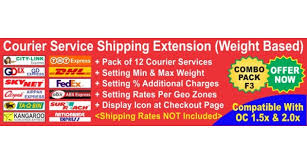 Track airpak express shipments easily and get real time location of your packages. Opencart Combo Pack F3 Courier Service Weight Based