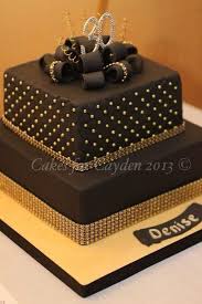 Birthday Black And Gold Cake Ideas Black And Gold Parcel Cake Black And Gold Birthday Cake Black And Gold Cake Gold Birthday Cake