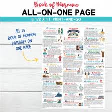 Book Of Mormon Doctrinal Mastery All On One Page Pdf Download The Red Headed Hostess In 2020 Doctrinal Mastery Book Of Mormon Visiting Teaching Handouts