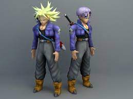 3d dragonball models are ready for animation, games and vr / ar projects. Dragon Ball Z Characters Future Trunks