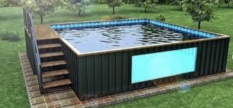 Shipping Container Pools Are The New Hottest Trend And I Want One In 2020 Container Pool Shipping Container Pool Stock Tank Swimming Pool