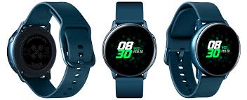 The samsung galaxy watch active is a smartwatch developed by samsung electronics. Samsung S Neue Galaxy Watch Active Pocketnavigation De Navigation Gps Blitzer Pois