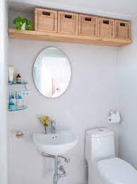 Some of the best small bathroom ideas are all about creating space for storage, including your soaps and bottles. 47 Creative Storage Idea For A Small Bathroom Organization Shelterness