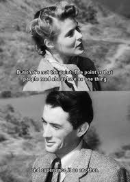 Ingrid Bergman and Gregory Peck ...