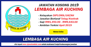 Explore tweets of kerja kosong woi ! Jawatan Kosong 2019 Di Lembaga Air Kuching Tetap Kontrak Ejawatankini Com