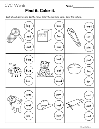 Make super useful matching worksheets with this free worksheet maker that creates spaghetti worksheets with mixed up pairs of words. No Prep Cvc Word Worksheets Kindergarten Made By Teachers