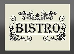 Bistro Style Pochoir Shabby Chic En Mylar A4 297 X 210 Mm Decoration Murale Meubles Stencil Pochoir En Tissu Ap En 2020 Pochoir Pochoirs Gratuits Pochoir A Imprimer