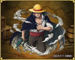 That is who red hair shanks or akagami no shanks is. Red Haired Shanks Pirate With A Straw Hat One Piece Treasure Cruise Wiki Fandom