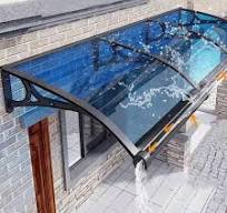 Amazon.com : Outdoor Polycarbonate Door Awning - Window ...