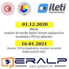 Ticaret bakanlığı, i̇letim yönetim sistemi (i̇ys)'nin hayata geçirildiğini duyurdu. Iys Ileti Yonetim Sistemi Eralp Danismanlik