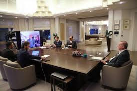Cumhurbaşkanı erdoğan'ın başkanlığında düzenlenen dijital cumhurbaşkanlığı kabinesi toplantısı başladı. Cumhurbaskani Erdogan Dan Videolu Kabine Toplantisi Bursada Bugun Bursa Bursa Haber Bursa Haberi Bursa Haberleri Bursa