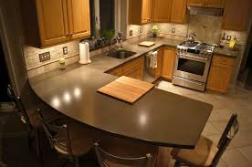 kitchen concrete countertop concrete