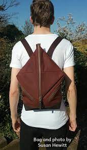 How To Turn Andrea S Rucksack Into A Convertible Sling Bag Rlr Creations
