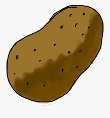 Transparent Potatoes Clipart Potato Drawing Png Free Transparent Clipart Clipartkey 1.draw the outline of the potato. transparent potatoes clipart potato