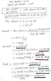 How To Calculate Cement Sand Quantity In 1 3 Mortar Quora