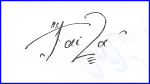 Find the complete details of . Faiza Name Signature Handwritten Signature Ideas