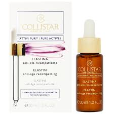 Thanks to its extraordinary capacity to incorporate and hold in large amounts of water, hyaluronic acid performs a fundamental role in guaranteeing an optimal level of moisture in the skin tissues. Collistar Serums Pure Actives Elastin Serum 30ml Skincare