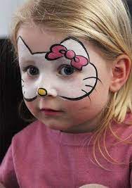 Das kostüm für deinen kleinen schatz steht? 15 Cool Halloween Makeup Ideas For Kids 2016 11 Kitty Face Paint Girl Face Painting Face Painting Halloween