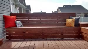 Maybe you would like to learn more about one of these? Remodelaholic How To Build Space Saving Deck Benches For A Small Deck