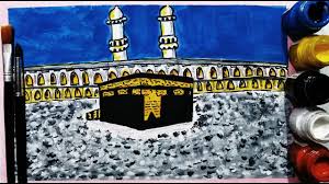 How To Draw Kaaba Easily With Poster Color Youtube Look at links below to get more options for getting and using clip art. how to draw kaaba easily with poster color