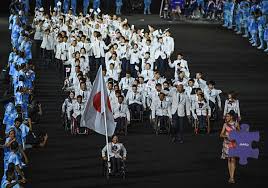Entertainers perform during the opening ceremony of the tokyo 2020 paralympic games. Ybidtj5qpjfoxm