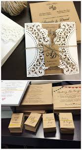 Rustic Wedding Invitations With Monogram Tag Wedding Invitation Cards Print Customized Wedding Invitations Rustic Card Box Wedding Popular Wedding Invitations
