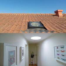 Otherwise, the stalks will push against the light once they are full grown and potentially alter the light's angle. Velux Sun Tunnels Sun Tunnel Roof Light Window Prices Roof Window