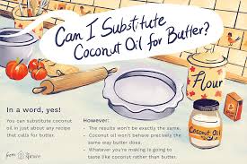 Substituting Coconut Oil For Butter