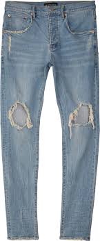 P001 low rise with slim leg purple overcast $344 cad. Purple Brand Light Indigo Blowout P002 Jeans Incorporated Style