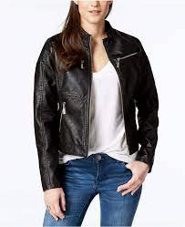 Joujou Jou Jou Juniors Faux Leather Jacket Faux Leather Jackets Jackets Leather Jacket