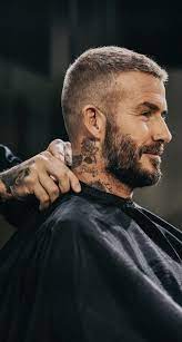 pin by david hall on hair ideas beckham hair beckham haircut short hair with beard