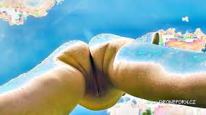 Softcore Beach Scene With Close Up Of Barefoot Woman In Panties - XXXBP