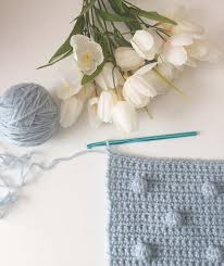 Bobble stitches are made out of several double crochet (us stitch abbreviation) or tall stitches joined both at the top and the bottom, often after crochet many tall stitches in same place insert hook as picture shows. How To Crochet Bobble Stitch Easy Step By Step Tutorial Craft Mart