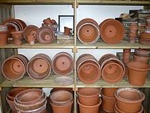 Plant pots are small things that you can find just about anywhere. Flowerpot Wikipedia