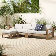 Choose from synthetic wicker, leather, metal and other materials. Portside 3 Piece Chaise Sectional Outdoor Furniture Covers