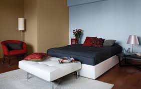 Ini adalah warna tanah kita, pertumbuhan. Warna Cat Coklat Dan Biru Classic Untuk Kamar Tidur