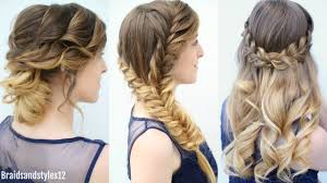 This short haircut is great on curly hair even without styling. 3 Graduation Hairstyles To Wear Under Your Cap Formal Hairstyes Braidsandstyles12 Youtube