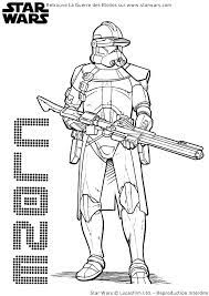 Nos 26 dessins à colorier de joyeux anniversaire seront satisfaires les petits comme les plus grands. Coloriage Star Wars Clone